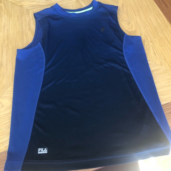 Sleeveless tank top by Fila Navy blue - Picture 1 of 3